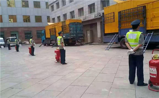 加乐镇租赁发电机案例