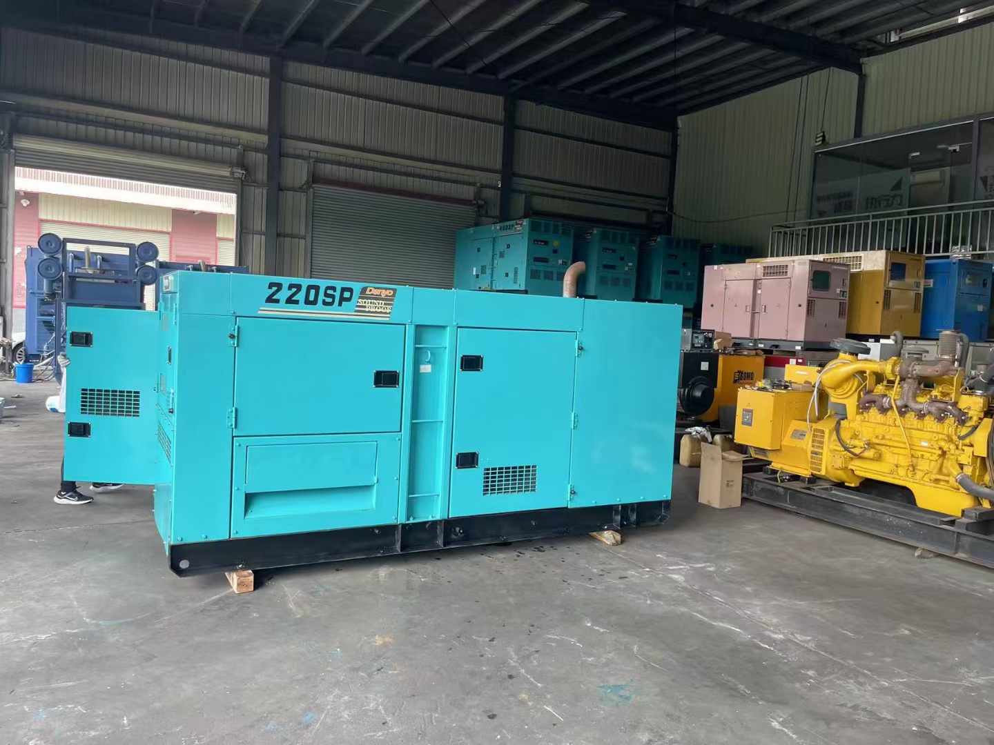 加乐镇600kW柴油发电机组带载能力？
